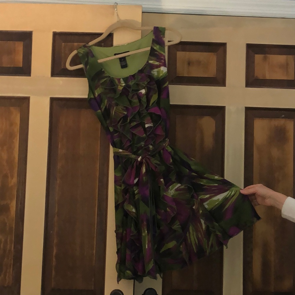 ruffle dress